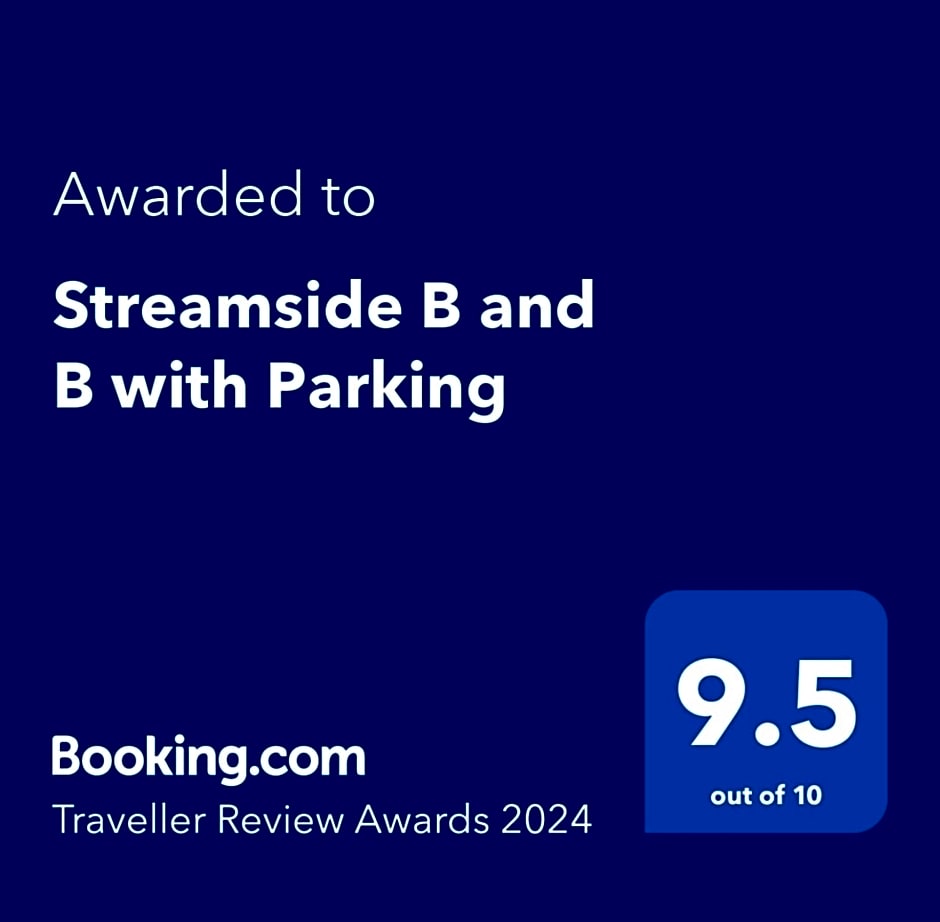 Streamside B and B with Parking