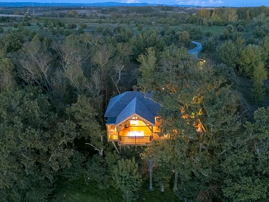 Cabane de Prestige avec Jacuzzi et Sauna privatifs