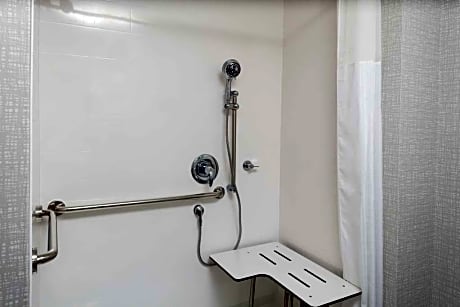 1 King Mobility Hearing Accessible Roll In Shower