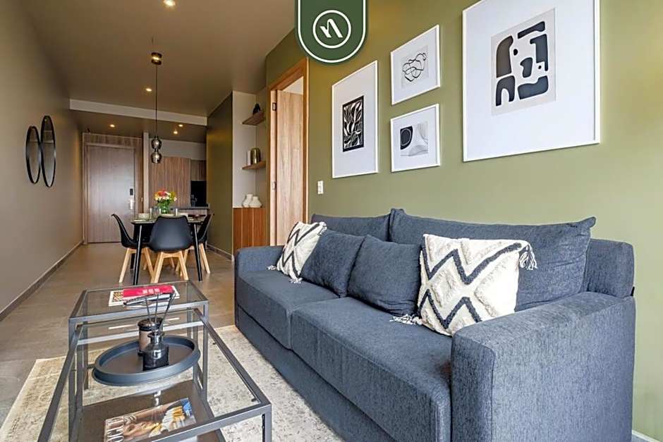 Amazing 1 BR Condo in Reforma - Pool - Gym - King