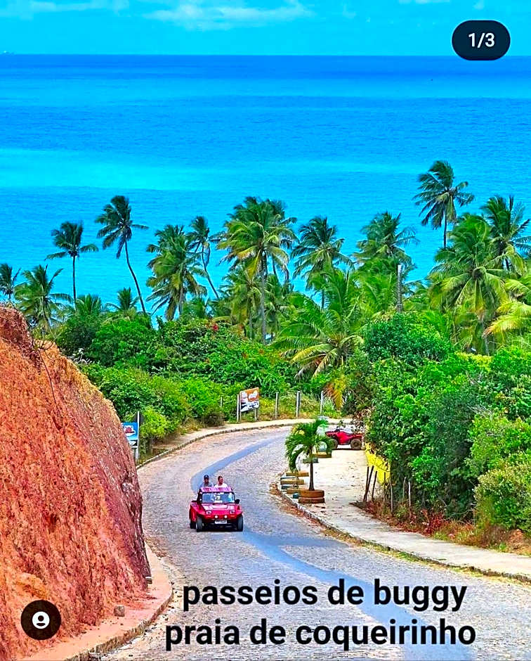 Flat Tabatinga Nord, vista para o mar