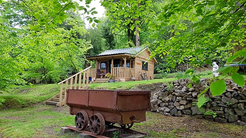 Miners log cabin