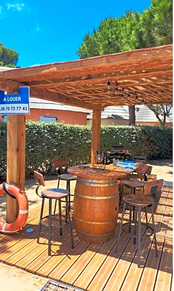 Barcarès entre mer et étang joli mas rénové classé idéal grande famille 6-8 couchages