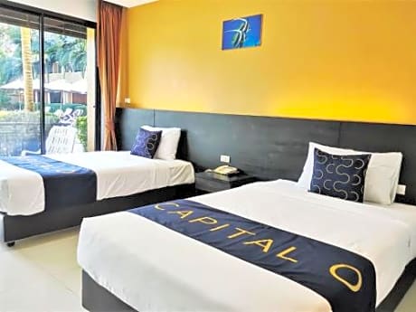 Twin Room with Pool View