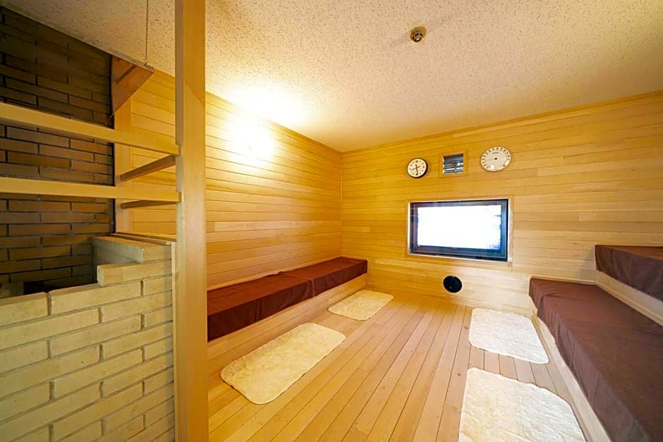 Asahi sauna Capsule Inn Hirosaki