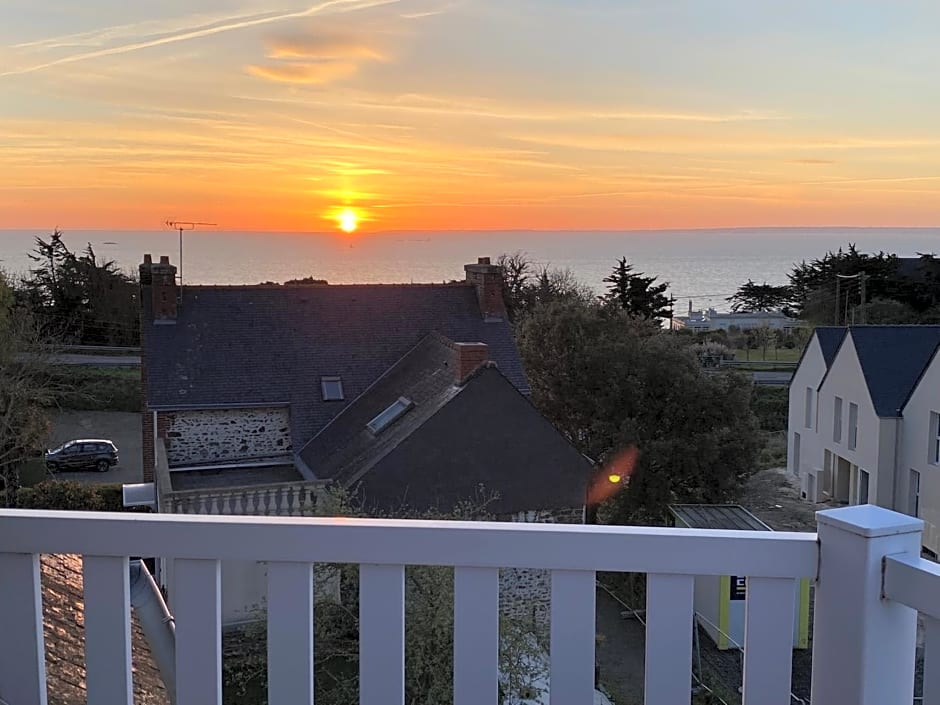 Villa la Korrigane vue mer cuisine privée