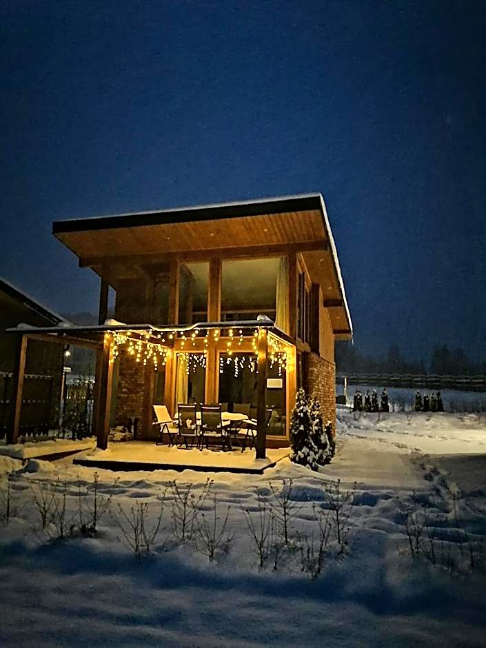 Rezerwat Wielin Sauna - Balia - Hot Tube - Jacuzzi - Basen - Klimatyzacja - Kominek