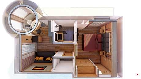 One-Bedroom Apartment with Balcony