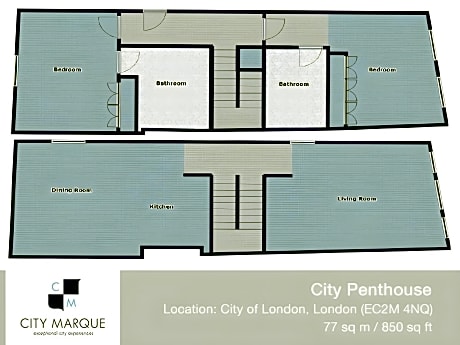 Duplex 2-Bedroom Apartment