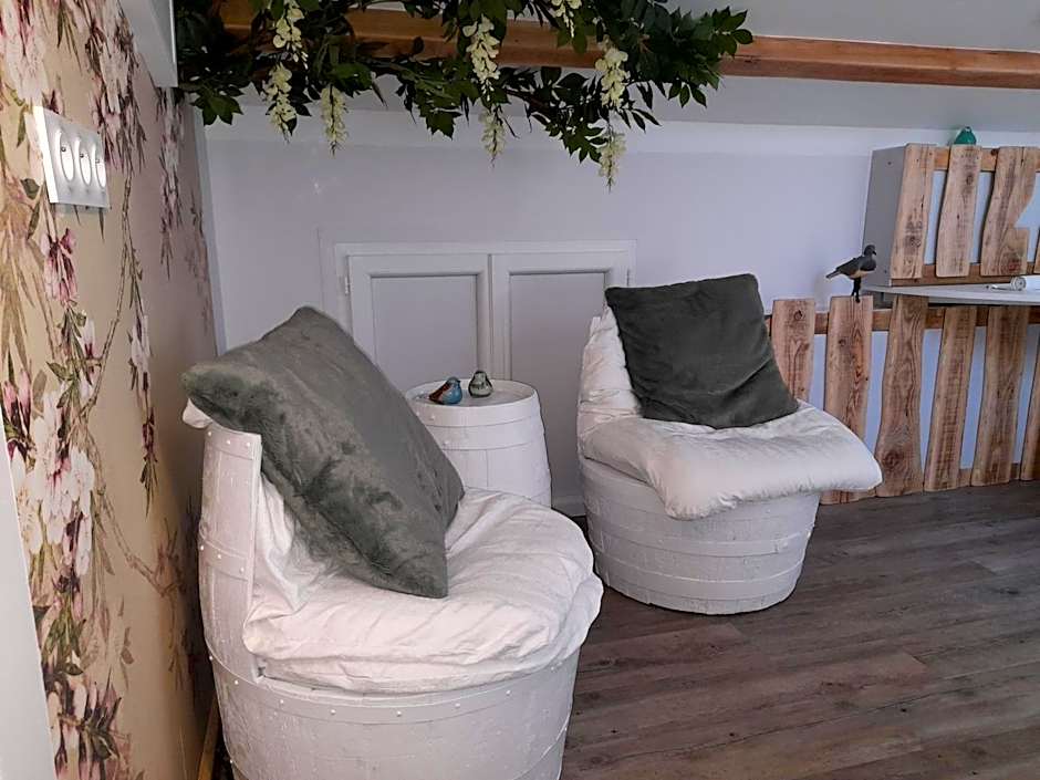 La maison du Bonheur, borne de recharge VE