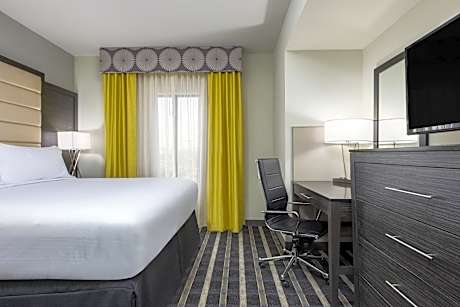 1 King Bed Suite Mobility Accessible TraNon-smoking Shower