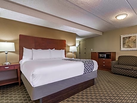 1 King Bed Deluxe Mobility Accessible Suite Non-Smoking