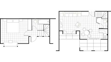 One Bedroom Maisonette