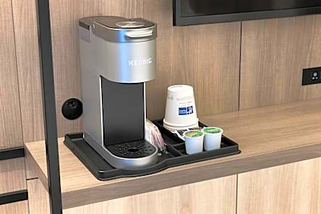 Standard Double Room with Two Double Beds and Courtyard View