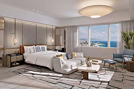 The Mediterranean Suite, Club level, 1 Bedroom Suite, 1 King, Mediterranean view, High floor