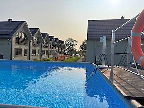 Domki Gala- blisko plaży, basen z podgrzewaną wodą , sauna , parking