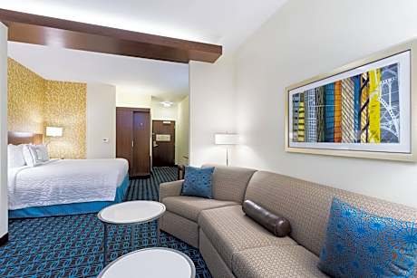 Suite, 1 King Bed with Sofa bed (1 King Bed and 1 Double Sofa Bed)