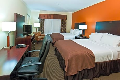 Queen Suite with Tub and Grab Bars - Mobility/Hearing Accessible - Non-Smoking