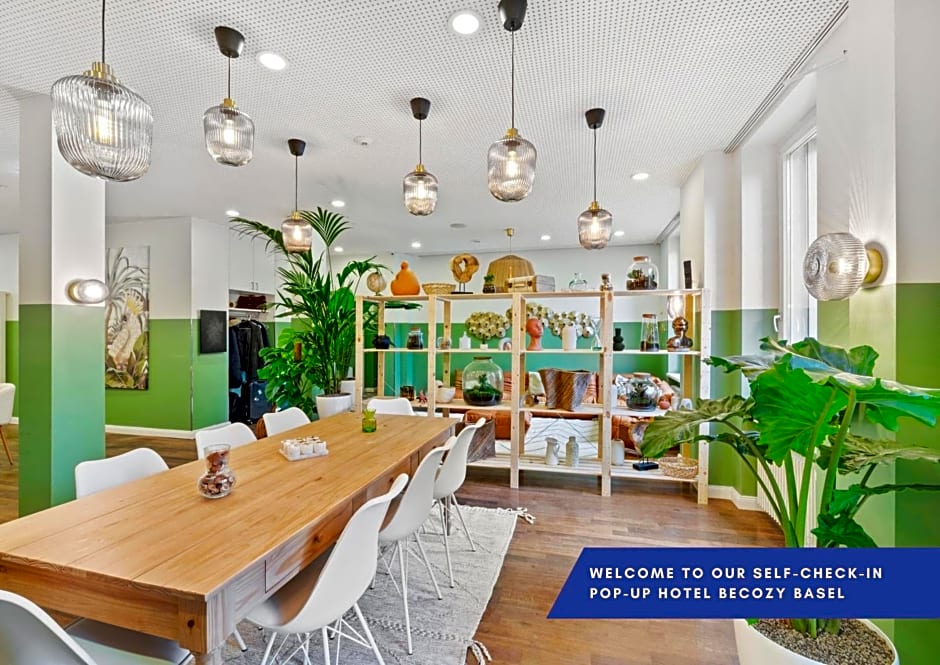 Becozy Self Check-in Pop-Up Hotel Basel