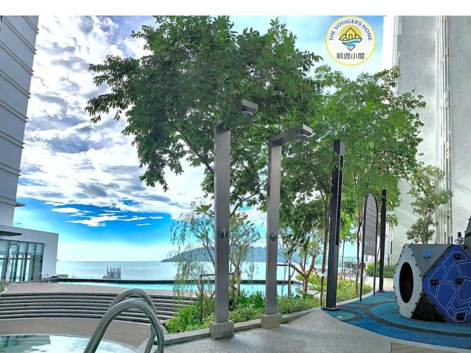 Sea Park LeSu 8 The Shore KK I 1 plus 1 Room 2-5 Pax 홈스테이