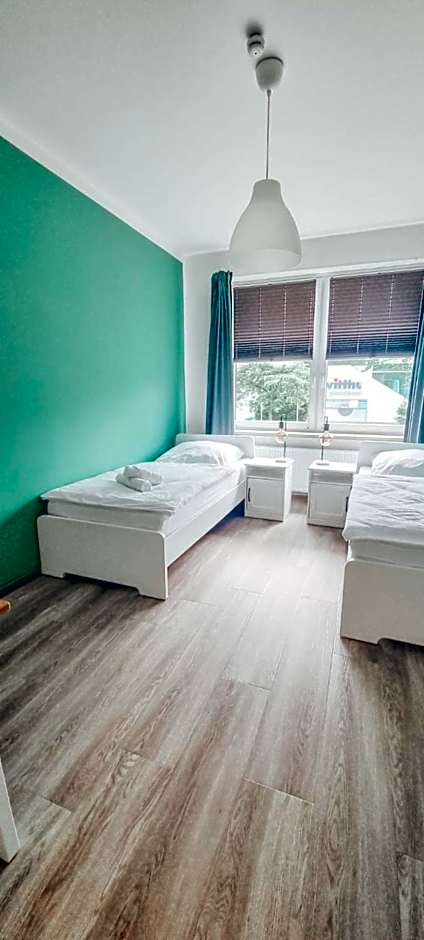 Zweibettzimmer "Grün" in zentraler Lage