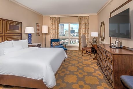 Traditional King, Guest room, 1 King, City view