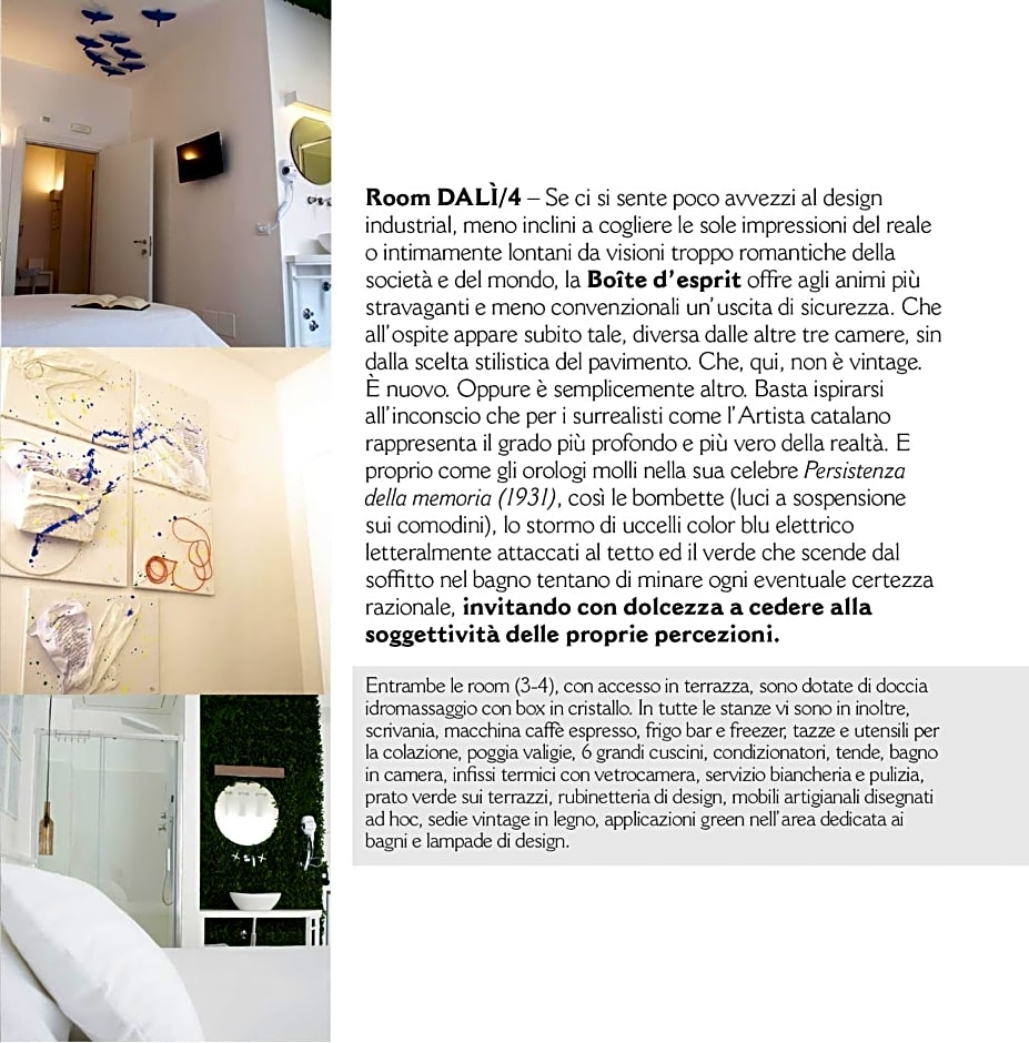 Boite d'Esprit b&b de luxe