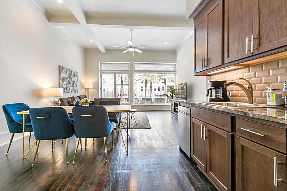 1 and 2 BR Private Condos Steps Away From French Quarter