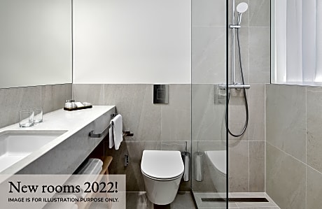 Standard double room, sea side, balcony-single use