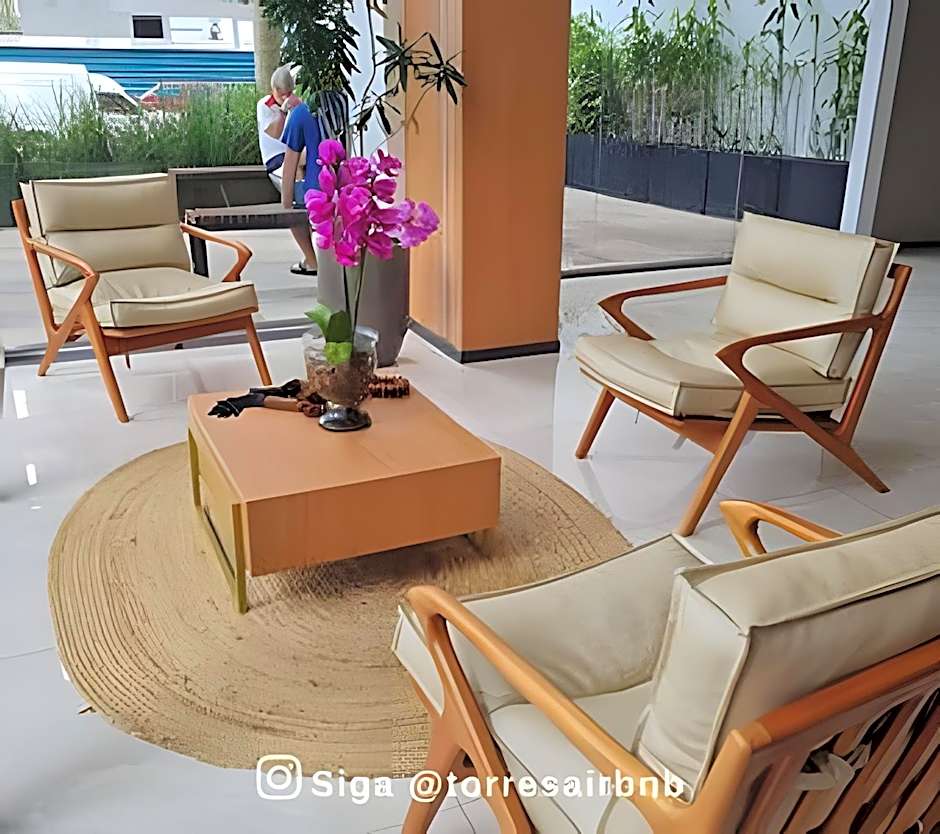 Apto 02 quartos | Ar | 500mts do mar | Aceita Pet