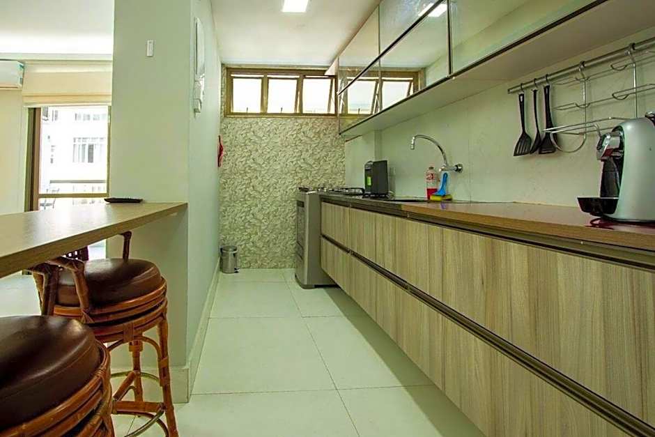 Flat Praia de Copacabana - Pé na Areia