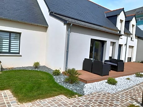 Cœur de ville, chambre confortable à louer en Bretagne