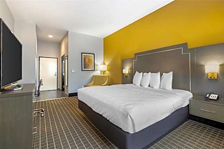 King Room with Roll-In Shower - Disability Access