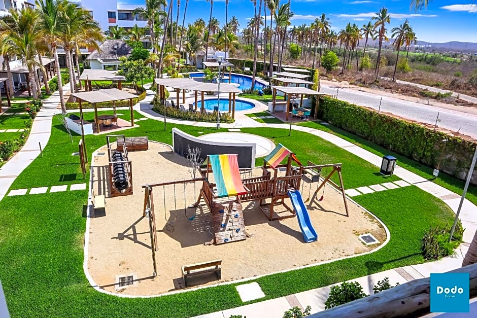 Residencial privado con alberca a 3 min. de la playa