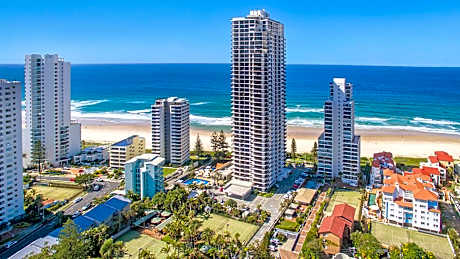 Surfers Aquarius on the Beach