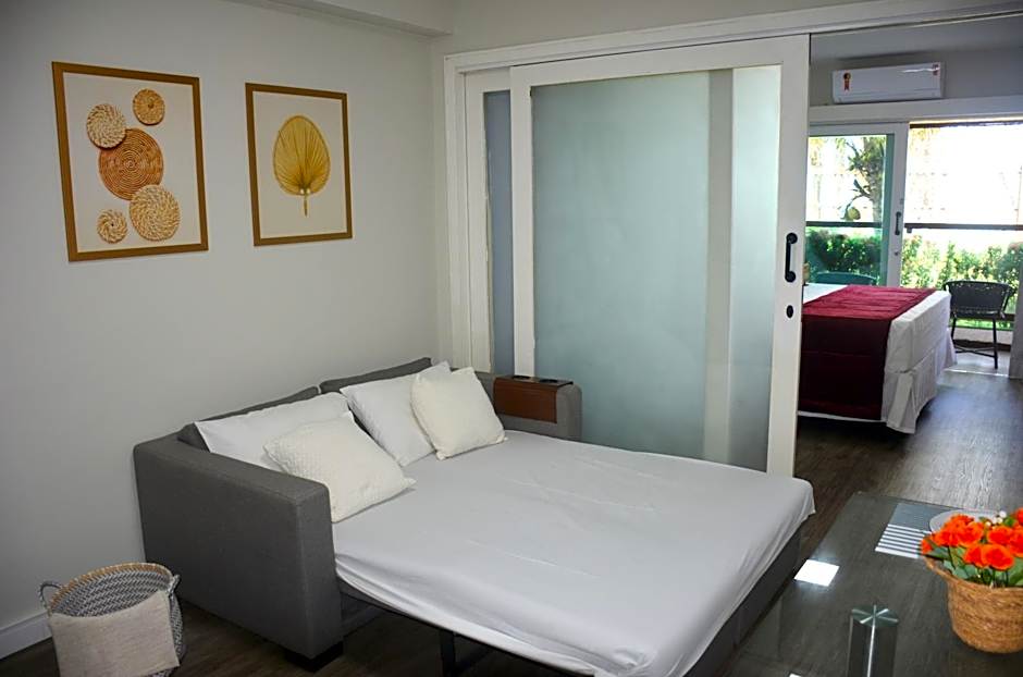 Na praia - Araça 104 - Térreo frente mar