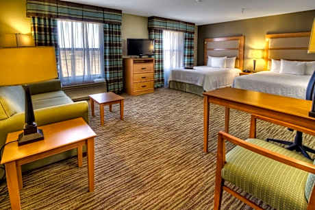 2 Queen Beds Studio Suite W/ Sofabed Nonsmok