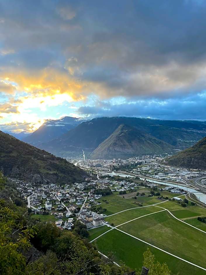 VISPERBLICK 24-7 Parkplatz und Frühstück inkl