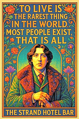 The Strand Hotel, the former residence of Oscar Wilde