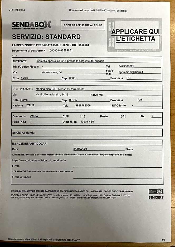 La Sorgente Del Subasio