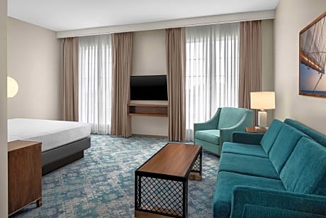 1 King 1 Room Suite Mobility Access W/ Tub