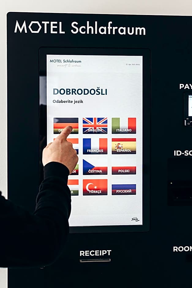 Motel Schlafraum Weng-Dein smartes Hotel-contactless check-In