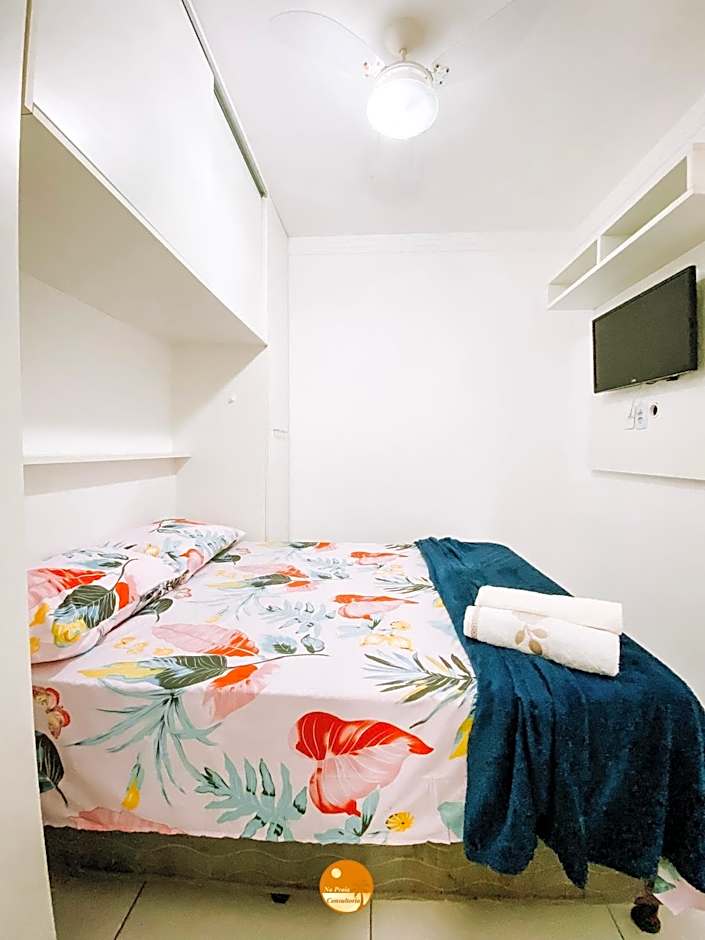 50m DA PRAIA, Piscina, Portaria 24h, Estacionamento Interno, Churrasqueira