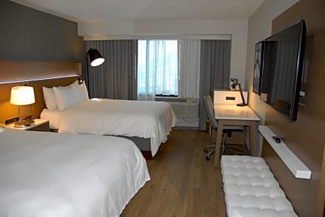Premium Queen Room with Two Queen Beds and Roll-In Shower - Non-Smoking