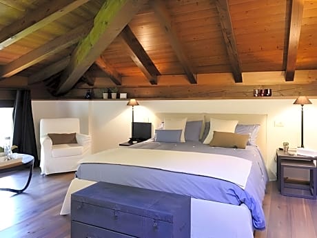 Suite-Bagno privato con doccia-Vista giardino