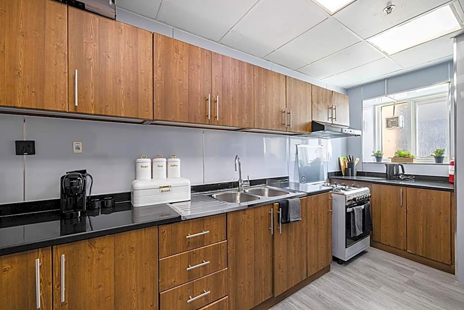 Sleek nordic style seaview condo