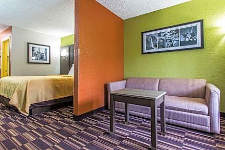 1 Queen Bed Efficiency Nonsmoking