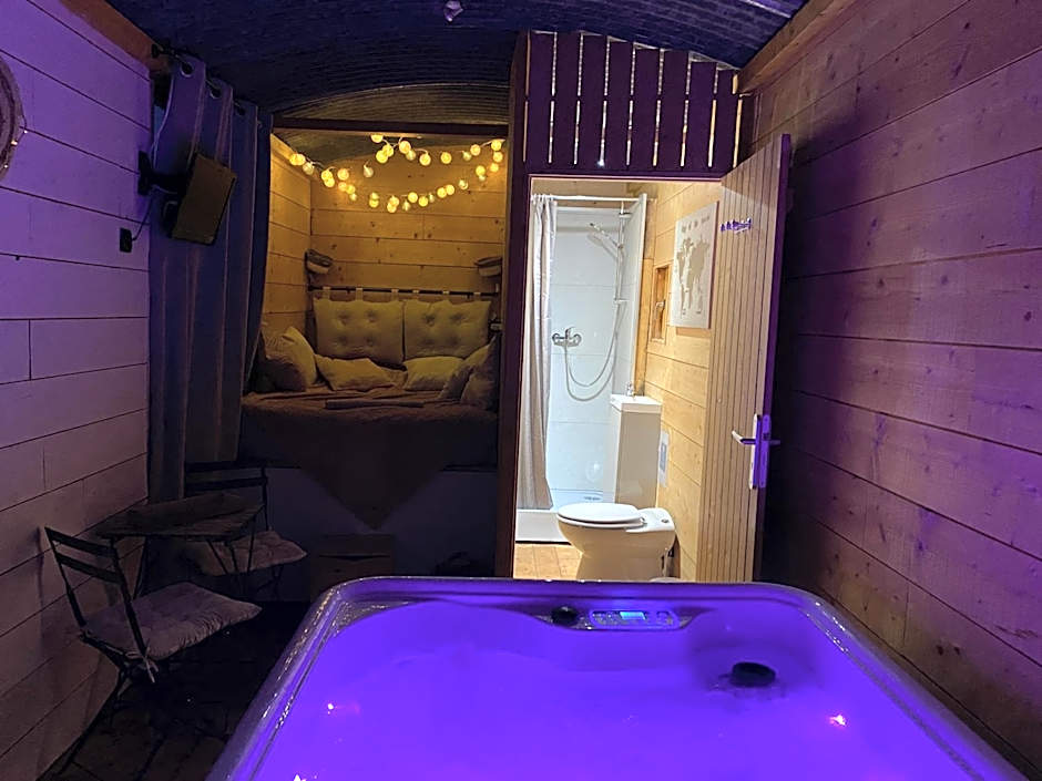 Chambre avec spa privé