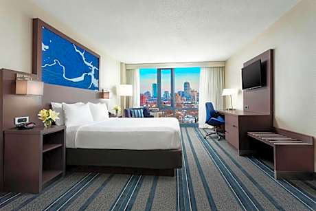City View, Guest room, 1 King,  City view (Hearing Accessible)