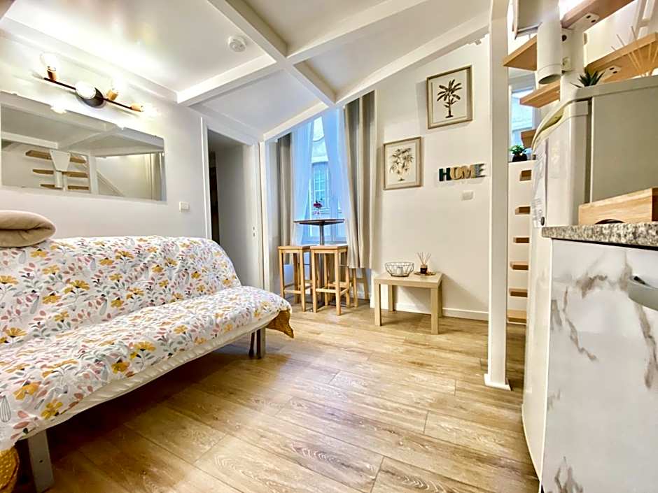 Petit cocon en duplex - Centre-ville & plage à 2 minutes